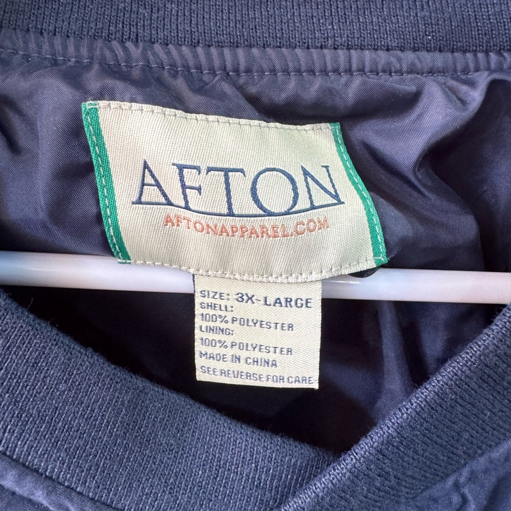 Afton Men's Navy Blue Shirt